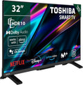 Toshiba Modell 32WV2E63DG 2xHDMI, Breite 80 cm, HD Ready 1366x768, Smart TV, LED-Fernseher, DTS Virtual:X