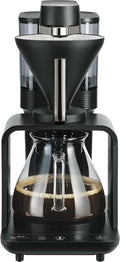 Melitta Kaffeemaschine, epour, in Schwarz-silber