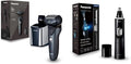 Panasonic Modell, Nass ES-LV97-K803 5-fach-Scherkopf ER-GN300, mit Linearmotor, Trocken-Rasierer, flexibel einsetzbar