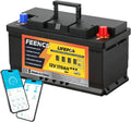 170Ah Bluetooth LiFePO4 15000, mit BMS Low Temperature Schutz und Max. Zyklens,2176Wh Autobatterie für Wohnmobil, Lithium batterie 12V 170ah, Boot