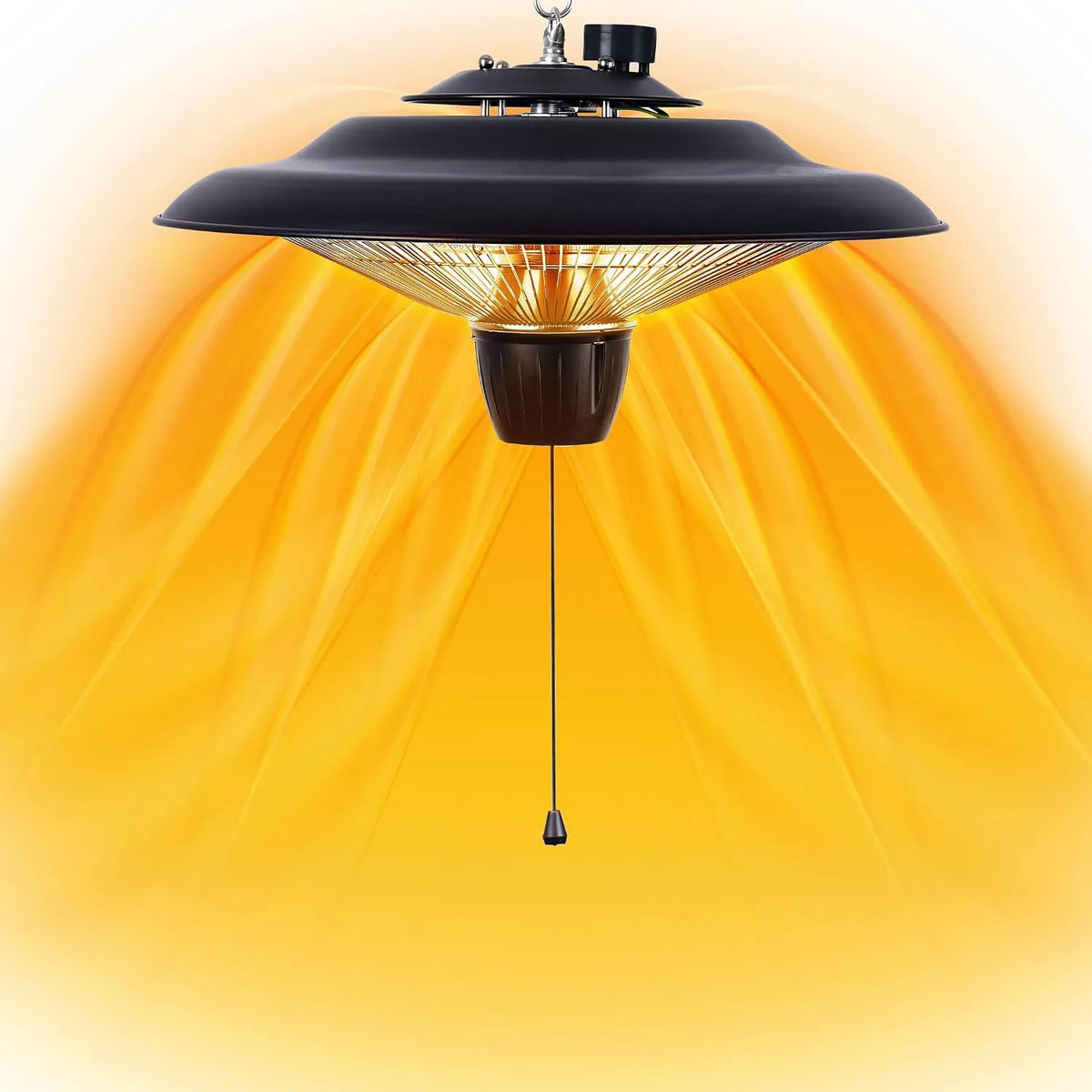 Gewächshaus, 2000W Elektrische Heizung für Zelt, DONYER POWER Outdoor Heizungen für Garten Terrasse Heizungen Halogenheizung 800W