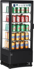 Modell Panorama Kühlvitrine GGC2098 METRO Professional, Fassungsvermögen 98 L, LED-Beleuchtung, Panorama Kühlvitrine, 42.8 x 38.6 x 111 cm