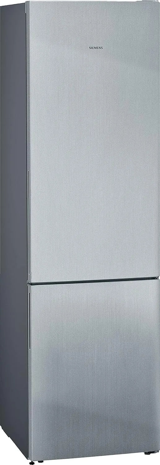 Siemens Freistehende Kühl-Gefrier-Kombination KG39E8IBA iQ500, Fassungsvermögen 249 L Kühlen mit 94 L Gefrieren, Maße 201x60cm, bottleRack, Farbe Grau
