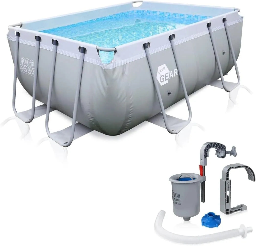 Pool, div. Modelle, 70-122 cm hoch Stahlrahmenpool Gartenpool Aufstellpool Schwimmbecken 300x200 300x300 400x200 Ø 366cm Ø 457cm, Größen
