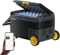 Kompressor IPX4, Gefrierbox Camping Kühlschrank Elektrisch wasserdicht für Reisen Boot Angeln -20℃, BougeRV CRS 40L Kühlbox