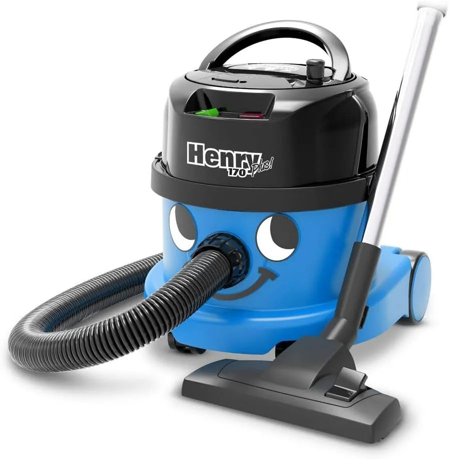 Nass-/Trockensauger Numatic, Henry 170 Plus, inklusive Zubehörset, blau-in Schwarz