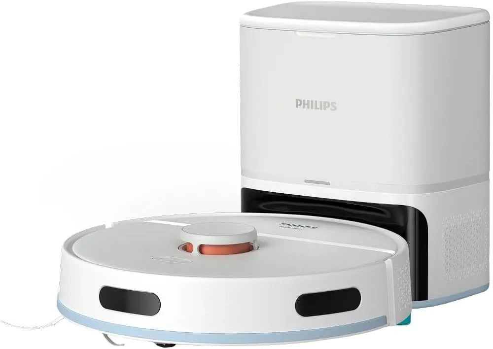 Philips XU2100/25, Homerun 2000, Series Roboter Vakuum Cleaner Vakuum and Mopp in one go Extra Strong Suction Power