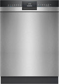Siemens Geschirrspüler SN43HS03TE iQ300, Programm-Assistent, ckkorb, smartStart, varioSpeed, Unterbau 60 cm, Gebürsteter Stahl, aquaStop