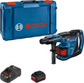 Bosch Modell 18V-40 5.5.Ah GAL 1880 CV, inklusive. 2x Akku ProCORE, Schnellladegerät, Fetttube, Professional 18V System BITURBO Akku Bohrhammer GBH C