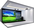 Den privaten und gewerblichen Gebrauch Indoor-Golfsimulator für, HD-Schlagbildschirm inklusive