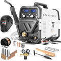 STAHLWERK Schutzgasschweißgerät MIG MAG 200 ST, FLUX, geeignet, E-Hand, funktionsfähig, IGBT-Inverter mit 200 A und synergischem Drahtvorschub, ARC