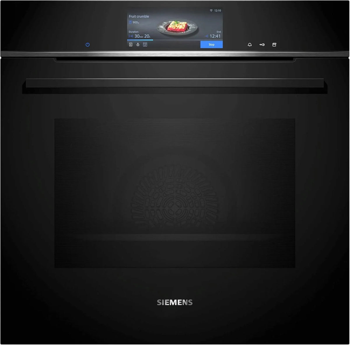 Siemens Backofen HS758G3B1 iQ700, Breite 60 cm, Einbau-Dampfbackofen, cookControl Pro alle Gerichte optimal zubereitet, Bratenthermoter Plus