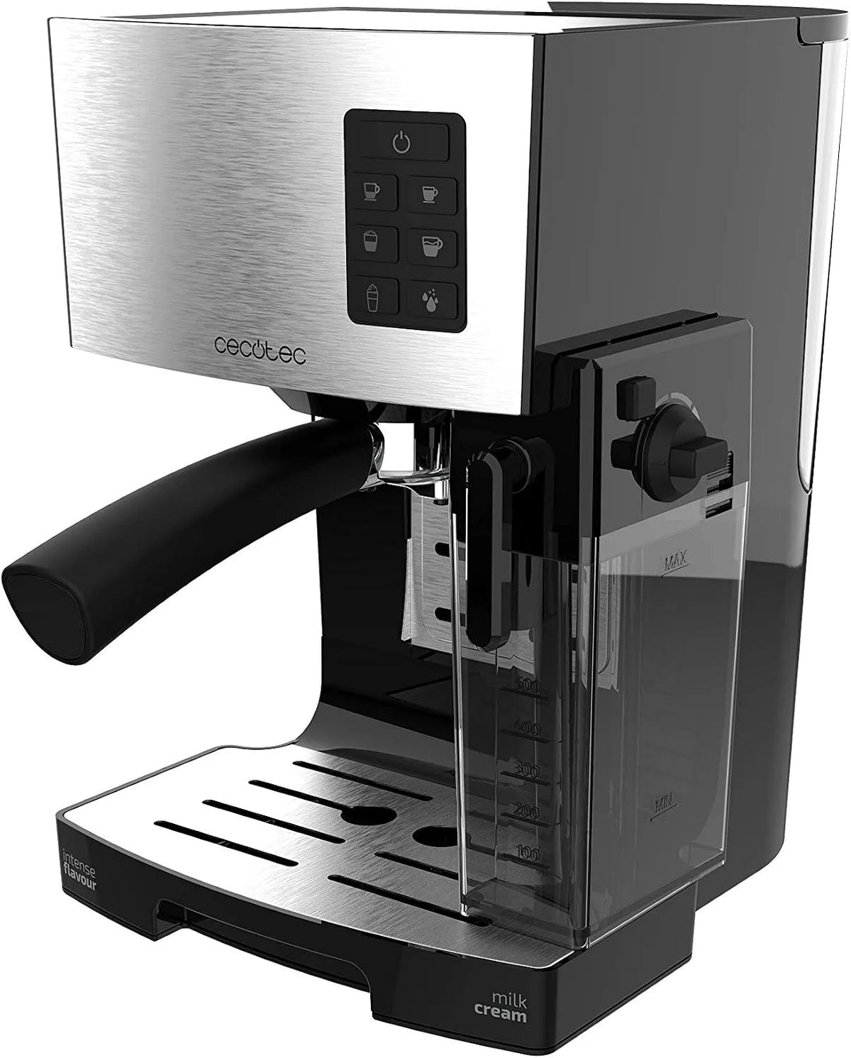 Cecotec Cafetera Express Semiautomatica Power Instant- ccino 20, Inox