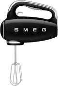 Smeg Standmixer PBF01BLEU, 2 Geschwindigkeitsstufen, Personal, rutschfester Standfuß, in Schwarz, 2 x 600 ml Flaschen inklusive, Leistung 300W