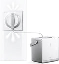 Ecovacs Modell 12-stufigem W2S, WINBOT Omni Fensterputzroboter mit Multifunktionsstation, intelligenter Bis-an-den-Rand-Reinigung mit TruEdge