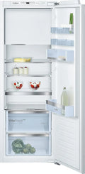 Bosch Kühlschrank KIL72AFE0, VitaFresh plus 2x längere Frische, Fassungsvermögen 248 L, Made in Germany, Serie 6 Einbau, 158 x 56 cm Nische