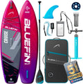 10'8 aufblasbares Paddleboard Bluefin Cruise, 6' Dickes Allround-SUP-Paddleboard, SUP-Paket & Zubehör, Rutschfestes Deckpad & leicht