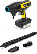 Kärcher Modell, Spannung 18 V Akku-Druckreiniger KHB 6 Battery A3/4, Druck: 24 bar, Gewicht: 1,3 kg, Flachstrahldüse, Rotordüse, Quick Connect
