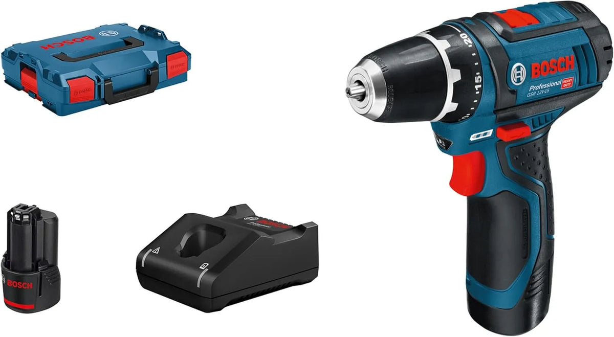 Bosch Modell, Professional 12V System Akku Bohrschrauber GSR 12V-15 12V-40, L-BOXX