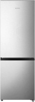 Gorenje Kühl-Gefrierkombination RK14CPS4 C/39 dB/175, HxBxT: 143x49,5x56,2 cm, Fassungsvermögen 175 Liter, in freistehender Ausführung, EEK C, Silber