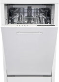 Geschirrspüler HDW-BI4505IE++ Einbau, Breite 45 cm, 9 Maßgedecke, 5 Spülprogramme inklusive. Eco & Intensiv, 5 Jahre, LED-Display, Leiser, Weiß