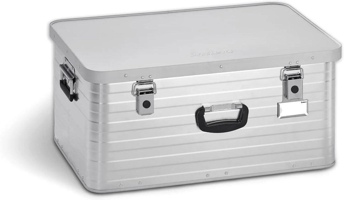 TORONTO TORONTO 80 L 3900 Enders Alubox, extra stabil, stapelbar, Kunststoffgriffe, Lagerbox, Aluminiumbox mit 1 mm Wandstärke, inklusive Hangtag