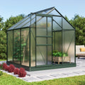 Gewächshaus 3800 Vitavia, 4 mm HKP, 3,8 m², Comet ', smaragd, Wetterfestes & stabiles Treibhaus, für Gemüse & Pflanzen, Robust & langlebig