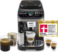 Kaffeevollautomat ECAM312.80.TB, 13 One-Touch-Getränke, Perfetto mit LatteCrema-Milchaufschäumer, Titan, Coffee- und Cappuccino Kaffeemaschine