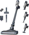 Rowenta Staubsauger RH6831EO, Fassungsvermögen 0,55 l Staubbehälter, 45 Min Laufzeit, LED-Bürstenkopf, inklusive. Fugendüse & Wandhalterung