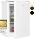 Exquisit Gefrierschrank GS81-051C, Kleiner 85 L Volumen, weiss, Türanschlag wechselbar