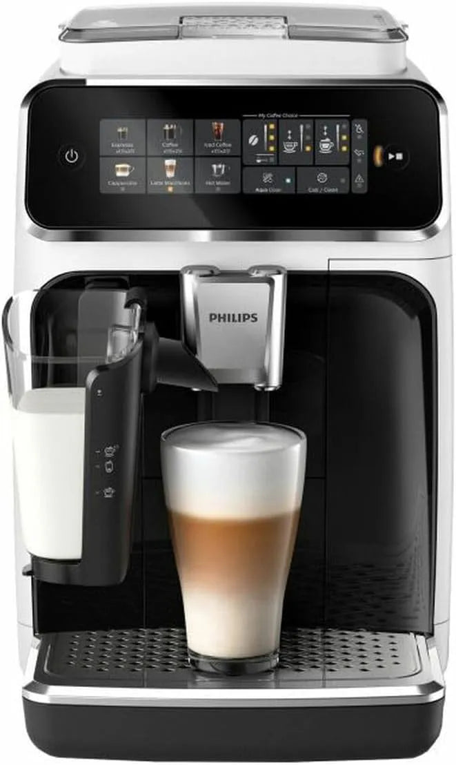Philips Kaffeevollautomat PHILIPS 3300 EP3343/50, 3300 Series, 6 Getränke, 100% Keramikmahlwerk, Fassungsvermögen 1,8L Wassertank, AquaClean Filter
