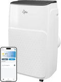 Klimaanlage, 12.000 BTU, Entfeuchter für Räume bis 60 qm, Suntec Wellness Mobiles Klimagerät Coolfixx 12000 BTU APP