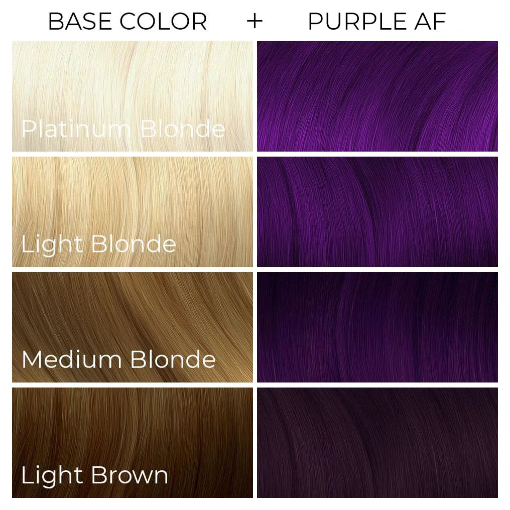 Arctic Fox - SEMI-PERMANENT - Haarfarbe #PURPLE AF (formal bekannt als PURPLE RAIN)