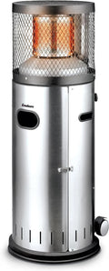 Gas POLO 2.0, Gas-Heizstrahler 5461 Enders Terrassenheizer, Terrassenstrahler mit stufenloser Regulierung, ENDUR Reflektionssystem, Transporträder