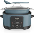 Ninja Modell MC1001EU, 8 Portionen, Fassungsvermögen 8 l, 8-in-1 Digitaler Multikocher & Schongarer mit Topf, Löffel & Glasdeckel, Dampfeinsatz