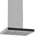 Neff Dunstabzugshaube D65BMP5N0 N70, Breite 60cm, Abluft oder Umluft, Energieeffizienz A, Edelstahl