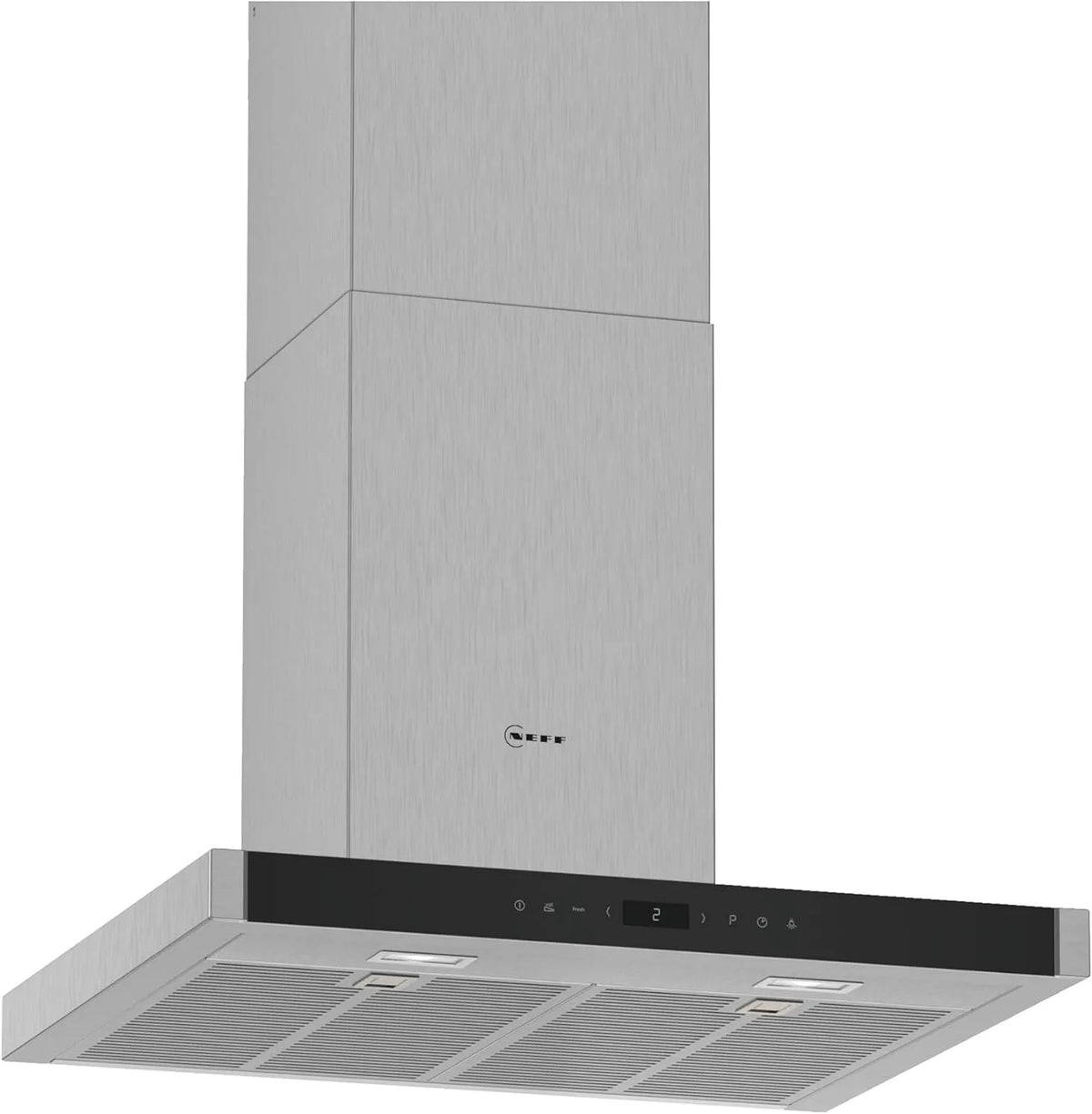 Neff Dunstabzugshaube D65BMP5N0 N70, Breite 60cm, Abluft oder Umluft, Energieeffizienz A, Edelstahl