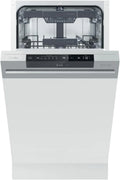 Gorenje Geschirrspüler 561D, Breite 45cm, 11 Maßgedecke, Automatische Türöffnung, Einbau, Silber, GI 10 S Integrierbarer, 5 Betriebsprogramme