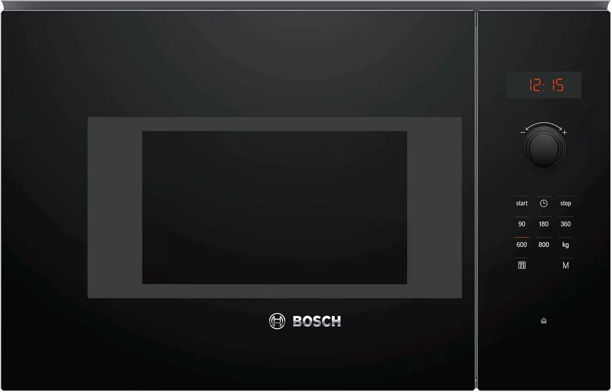 Bosch Mikrowelle BFL523MB0B, in Schwarz, Serie 4 Einbau