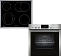 Neff Kochfeld EDX40 E1CCD2AN3 M13R42N2, Herd-Set hend aus, N 30, Herd, Maße 60 x 60 cm, LED-Display &, N 50, Elektrokochfeld, EasyClean Reinigung