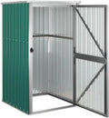 Gerätehaus, Geräteschuppen Gartenhaus Gartenschuppen Schuppen Lagerschuppen Werkzeugschuppen Grün 88x89x161 cm Verzinkter Stahl