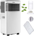 Klimaanlage 24h Zilan Mobile, für Räume bis 50 m², Entfeuchten & Ventilator, Schlafmodus, Fernbedienung, Kühlen, Timer, LED Display