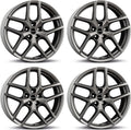 ET44, 4x Borbet Felgen Y 8.0x19 5x112 titan matt kompatibel mit Seat Altea Ateca Leon Toledo
