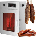 Dry Aged Reifeschrank, Große 14 Aufhängestangen, Temperaturregelung Von 30-90℃, Dörrautomat Aus Edelstahl, Ideal Zum Trocknen Von Biltong, Fleisch