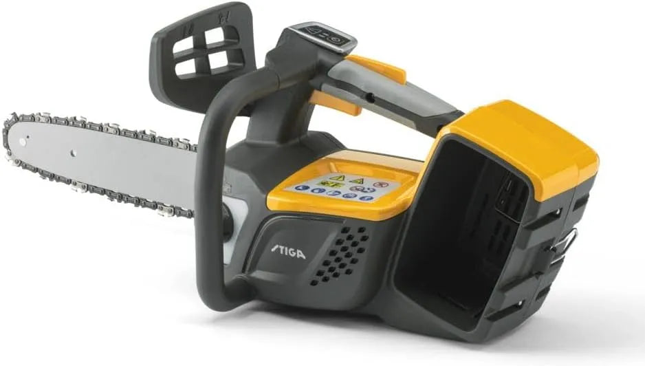 Stiga Akku-Kettensäge 700e, Spannung 48 V, Breite 30 cm, PR, Akku Nicht Enthalten, Schnelle Kettenbremse, Ergonomischer Soft-Grip-Obergriff