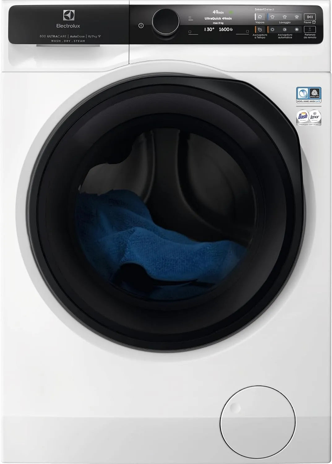 Electrolux Waschtrockner ew8w7117gcq, ultracare 800 Frontbeladung kg 1550 rpm d