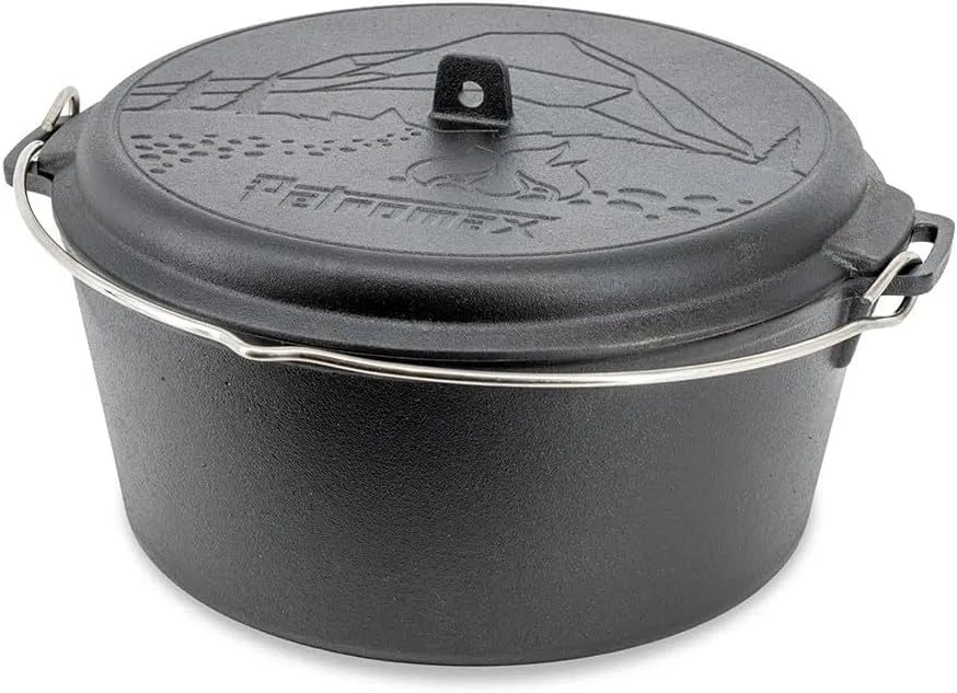 Grill, Fassungsvermögen 7,5 L, Topf für den täglichen Gebrauch, Gas, Backen, Braten, Backofen, Petromax Dutch Oven Essential Line, Grillen