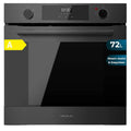 Cecotec Grill M226000, Breite 60 cm, Leistung 2800 W, Fassungsvermögen 72 l, 7 Funktionen, Steam Base X2, Steam EasyClean, integrierbar, Matt A