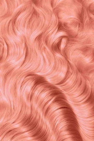 Roségold passt perfekt zu sehr hellblondem Haar!