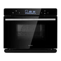 Klarstein Backofen 12h-Timer, 230 °C, Leistung 1900W, MasterFresh Dampfbackofen, TouchControl, in Schwarz, Fassungsvermögen 24 Liter